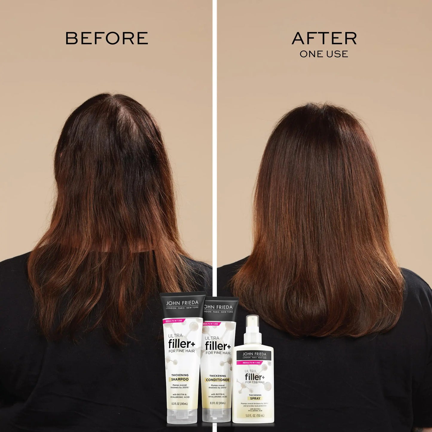 John Frieda ULTRAfiller+ Thickening Shampoo for Fine Hair