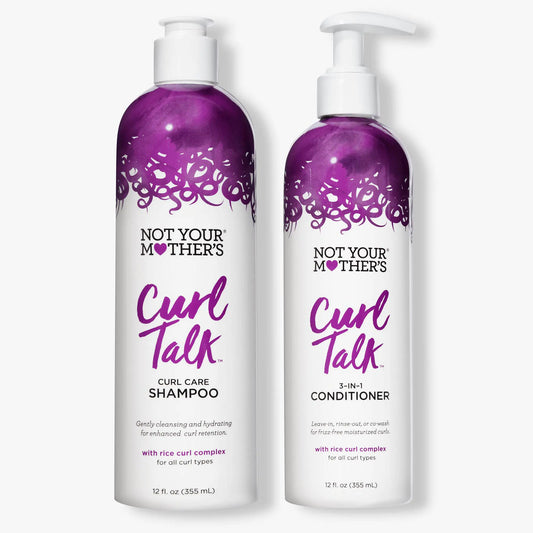 Not Your Mother's Curl Talk Shampoo and Conditioner - 12 fl oz (2 Pack)