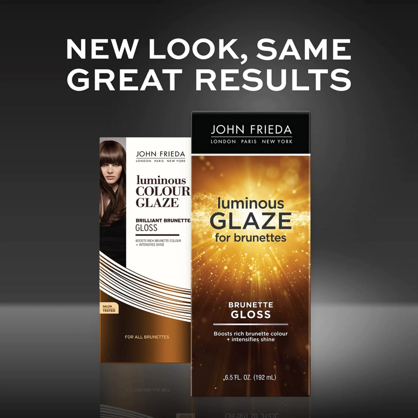 John Frieda Brilliant Brunette Luminous Glaze, Colour Enhancing Glaze