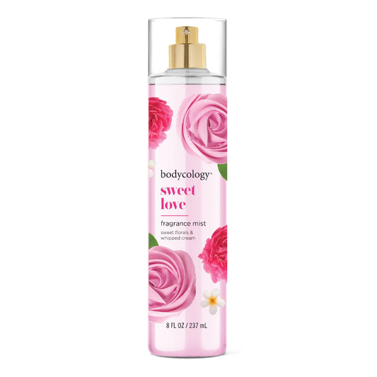 Bodycology Long-Lasting Fragrance Body Mist, Sweet Love, 8 fl oz 8 Fl Oz (Pack of 1)