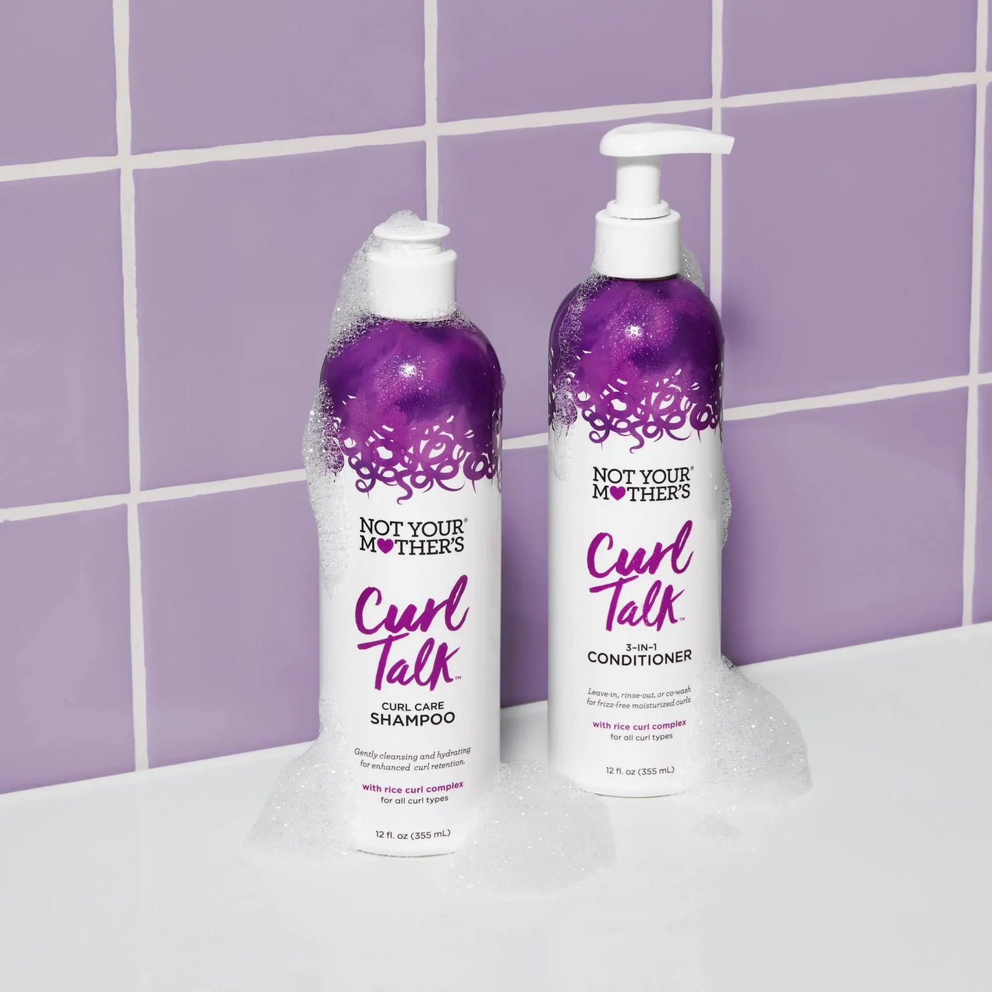 Not Your Mother's Curl Talk Shampoo and Conditioner - 12 fl oz (2 Pack)