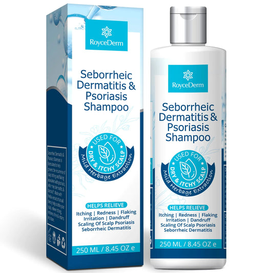 Roycederm Psoriasis Shampoo, Seborrheic Dermatitis Shampoo