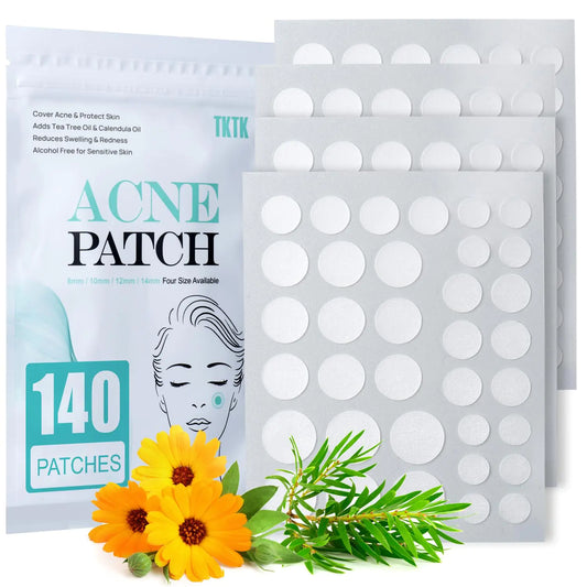 Acne Patch Pimple Patch, 4 Sizes 140 Patches