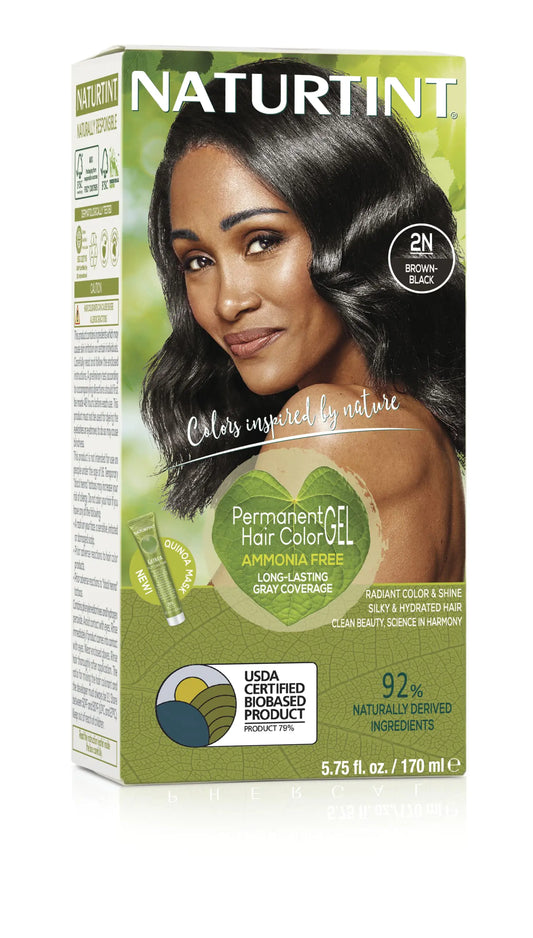 Naturtint Permanent Hair Color Black Brown - 5.45 fl oz